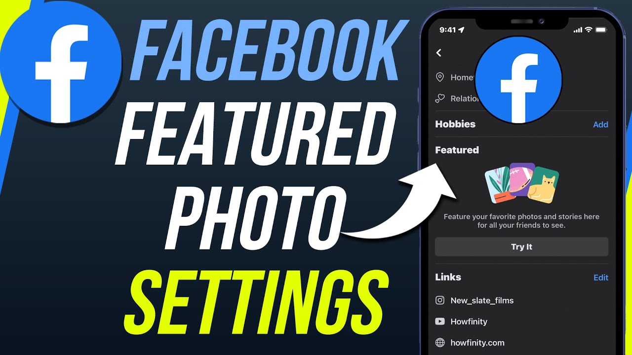 Facebook Featured Photos Settings