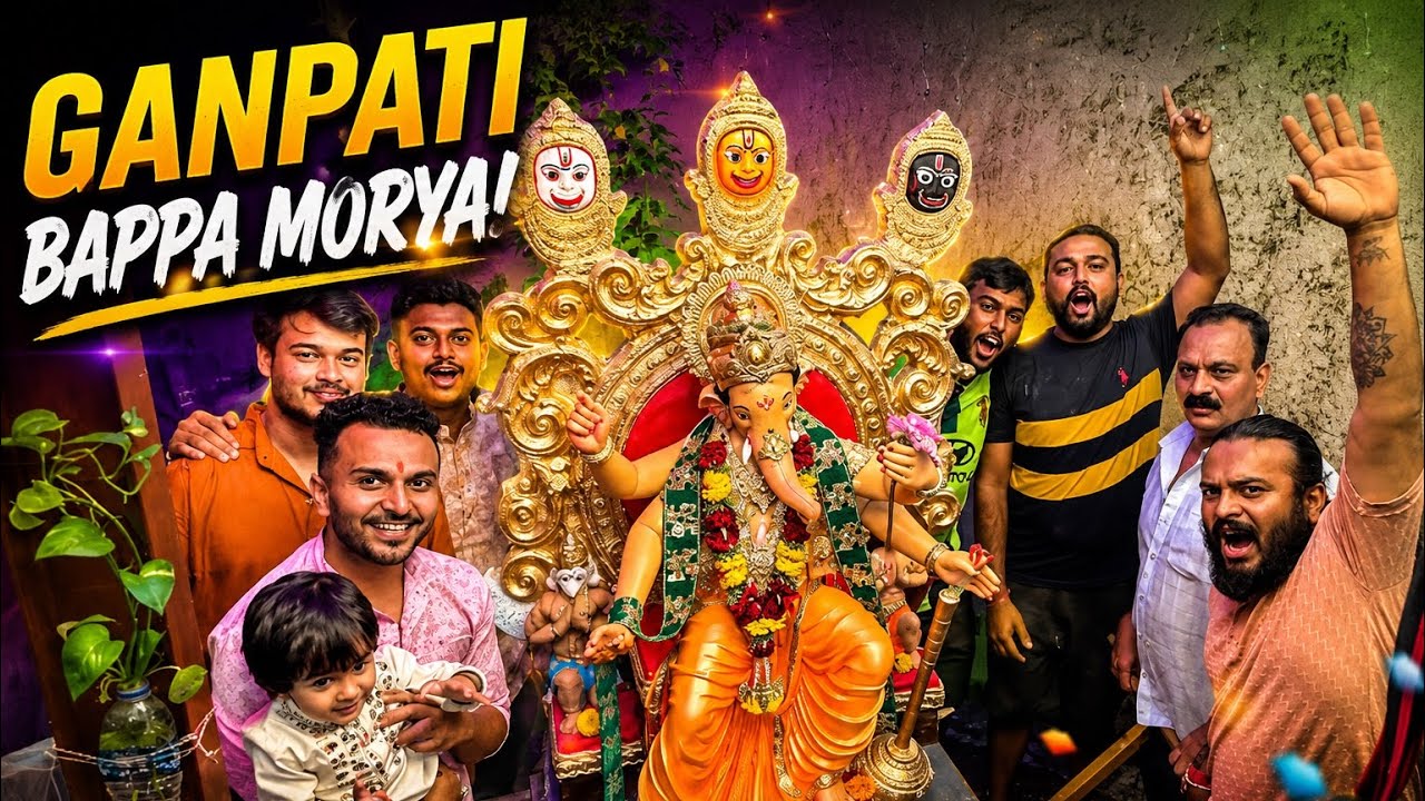 Ganpati Visarjan 2025 & satyanarayan Mahapuja vlog