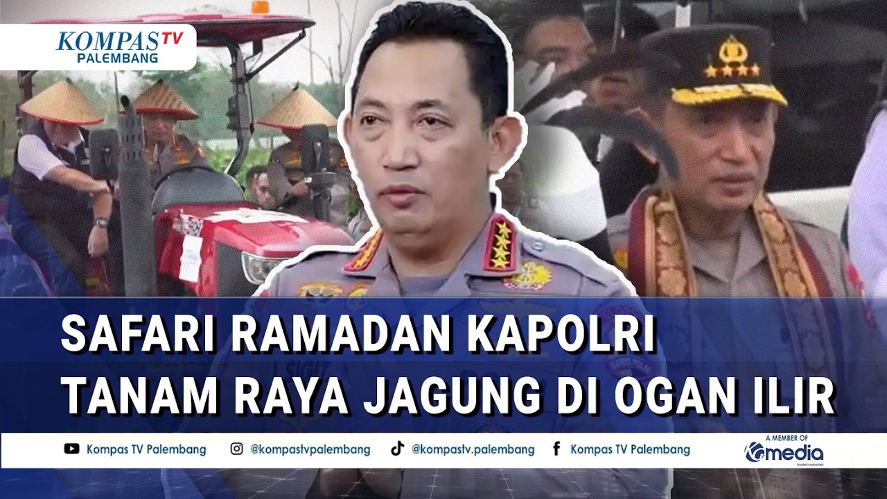 Beri Kredit Usaha ke Petani, Kapolri Pimpin Tanam Jagung Serentak di Ogan Ilir Sumsel