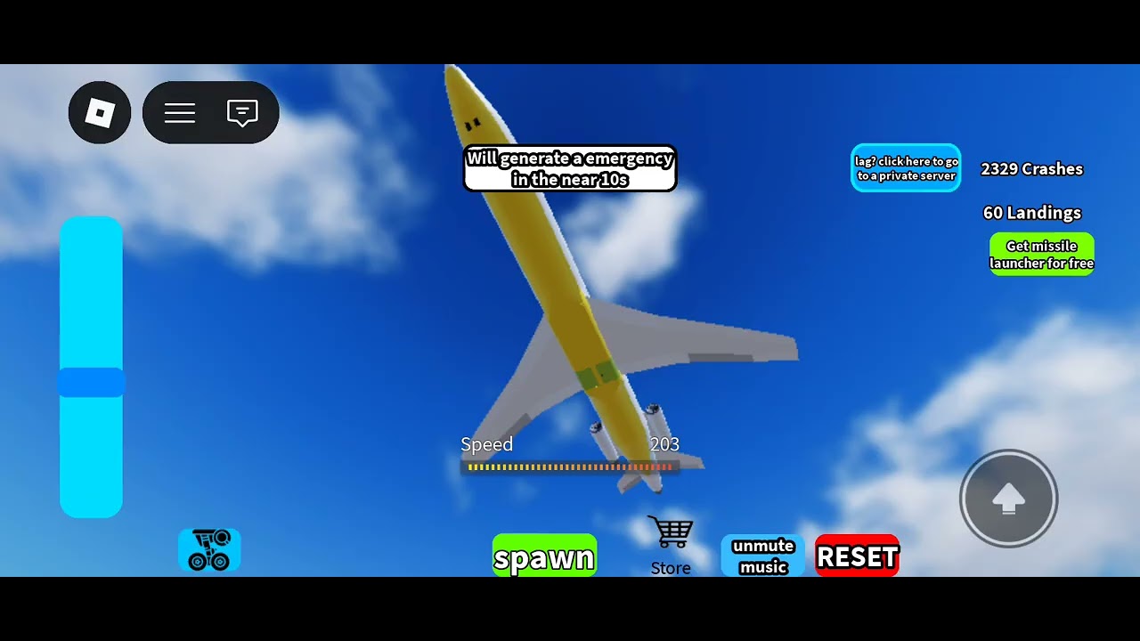 Play crash or land 