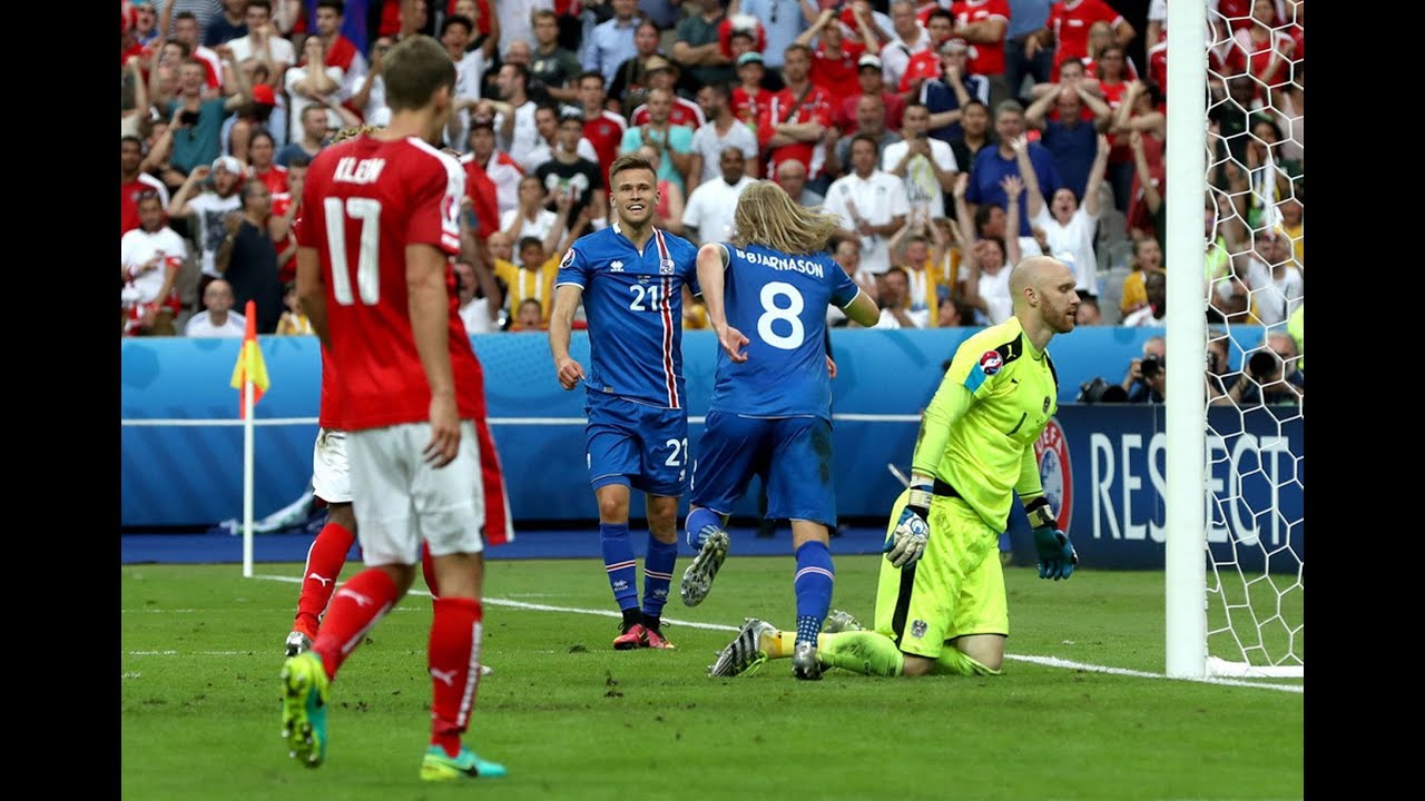ICELAND - AUSTRIA ( 2-1 ) - UEFA EURO 2016 - GAME HIGHLIGHT
