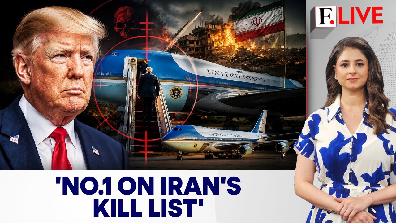Почему Трамп сменил новый катарский джет на старый Air Force One? | Война США и Ирана | Firstpost...