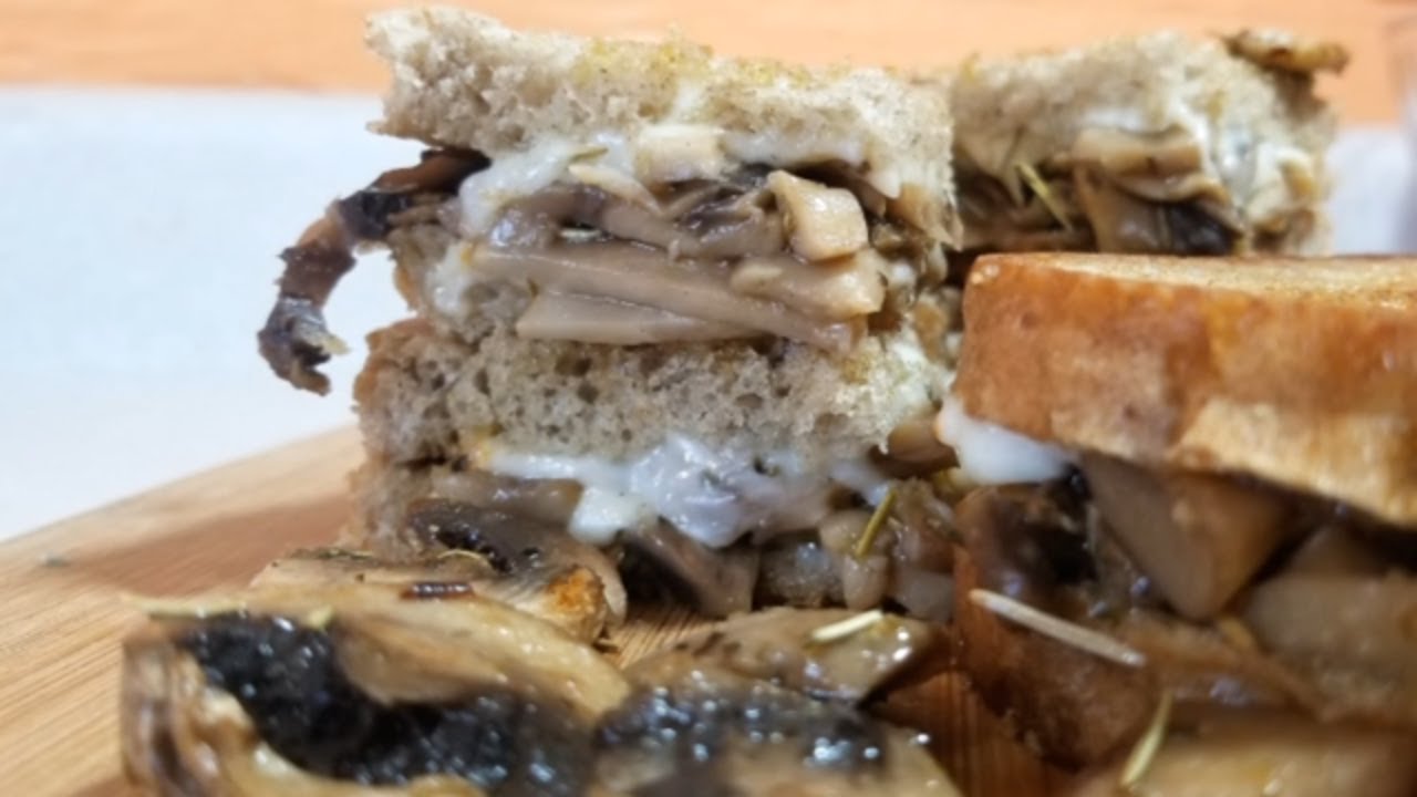 Mushroom Melt Sandwich | It's Only Food w/ Chef John Politte