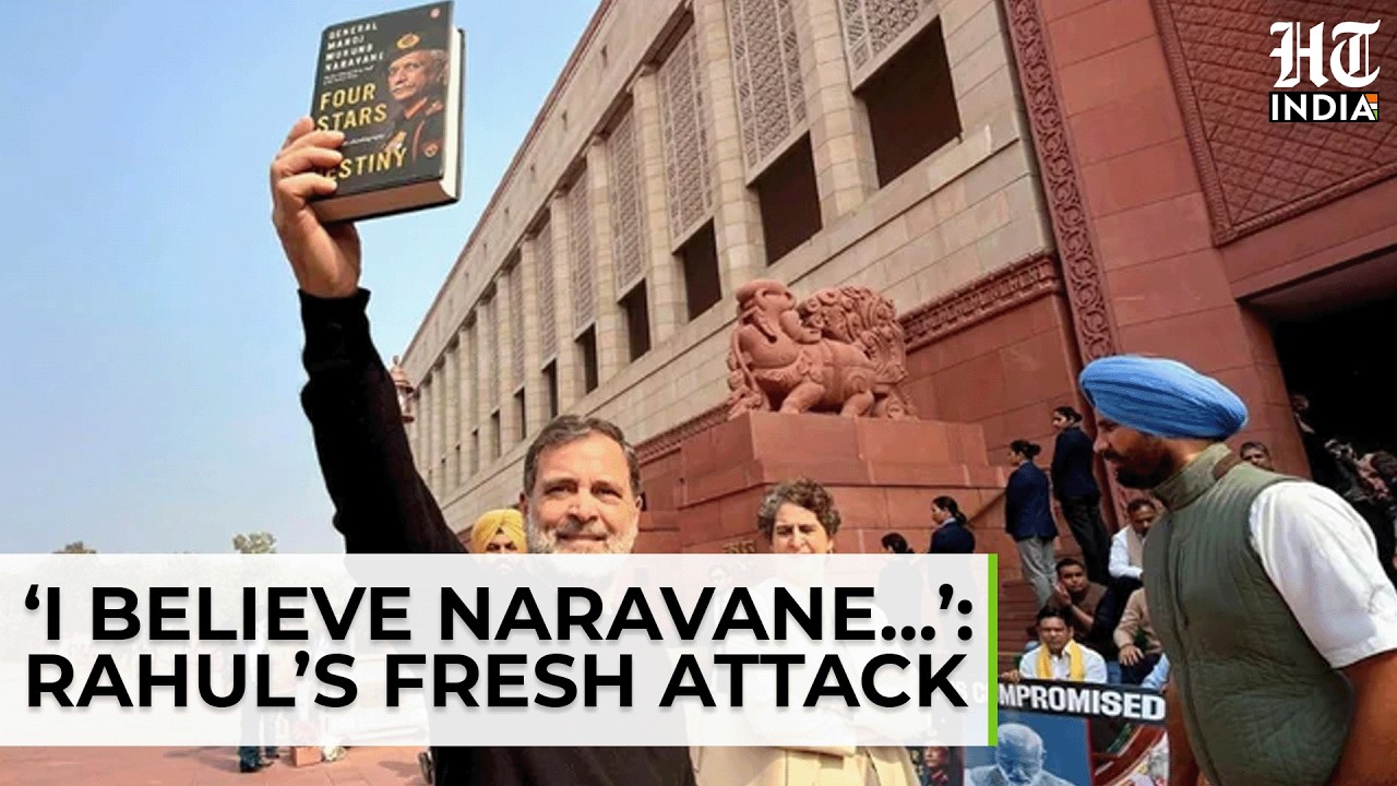Rahul Gandhi Cites Naravane&rsquo;s Tweet Amid Row Over Book; &lsquo;I Believe Army Chief Over Penguin&hellip;&rsquo;