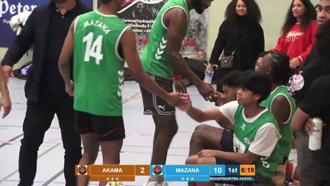 FINALE AKAMA BASKET & MAZANA ALSACE - TOURNOI MAHAFINARITRA ASSOCIATION - 20/12/2025 A KEHL