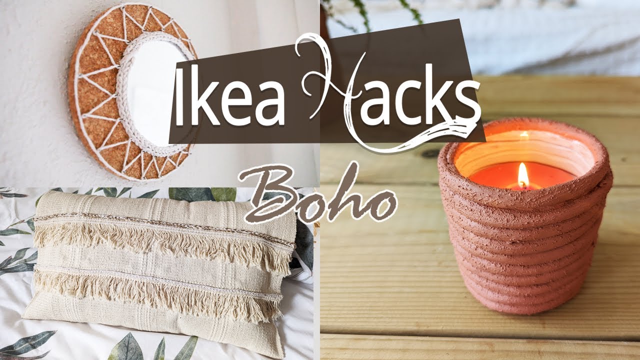 Сделай сам✂️ 3 ОЧЕНЬ ПРОСТО и БЫСТРО IKEA HACKS менее чем за 3 евро |Shanti Irene