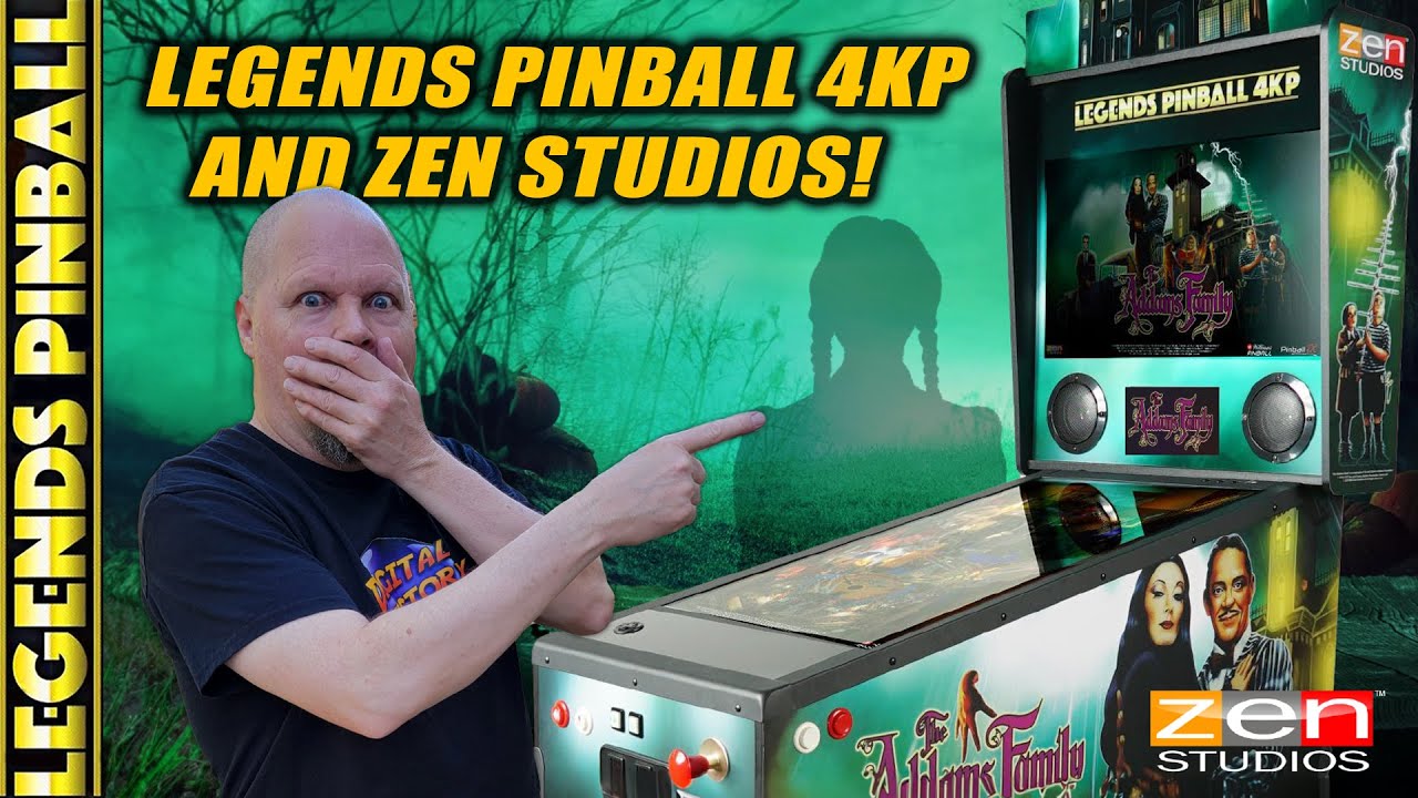 Great News for the new Legends Pinball 4K !!!