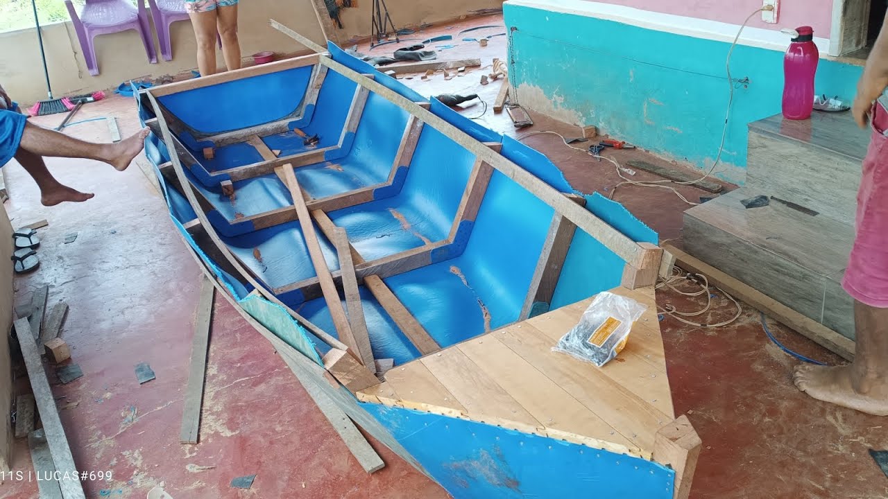 Fazendo canoa de bombona!!! (tambor de 200 litros)