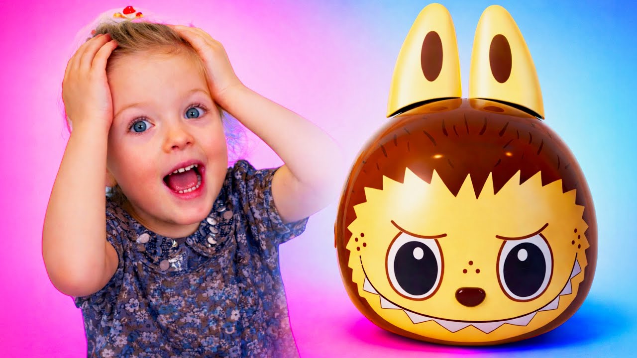 Аня открывает Домик Лабубу Pop Mart! У Labubu появился настоящий дом!