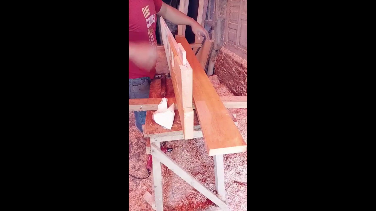 LIVE! Perakitan pintu minimalis #woodworking