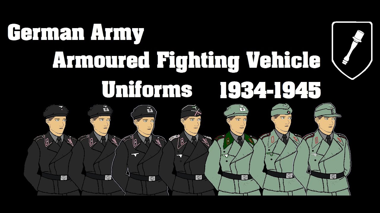 Униформа бронетехники немецкой армии 1934-1945 гг.