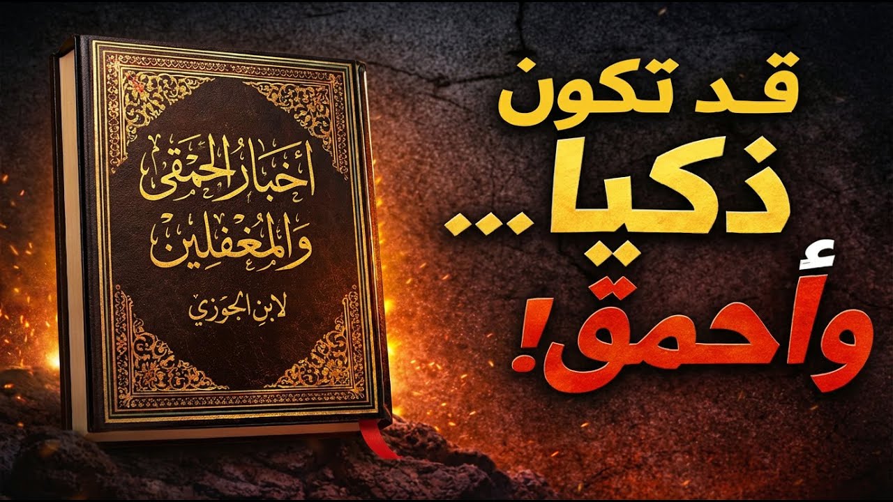 أذكى الناس قد يكون أحمق! | أسرار صادمة من كتاب أخبار الحمقى والمغفلين