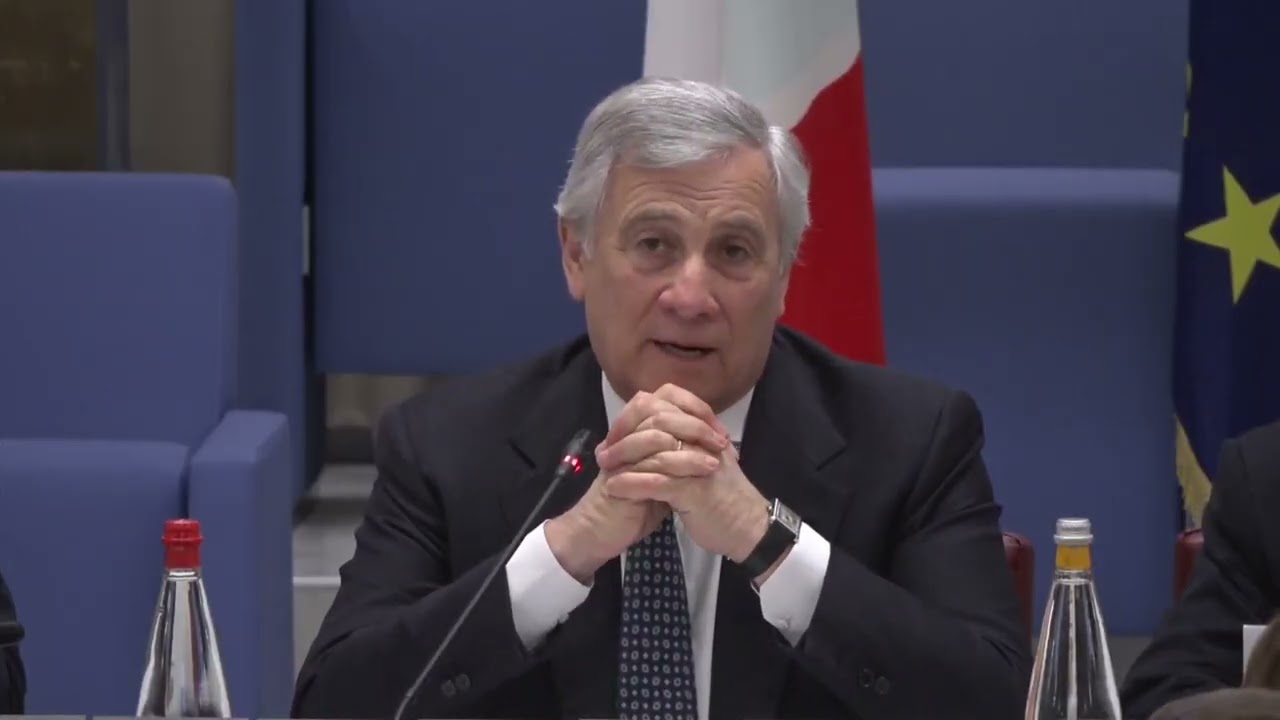 Matera 2026, l'intervento del Ministro Tajani alla presentazione del programma in Farnesina