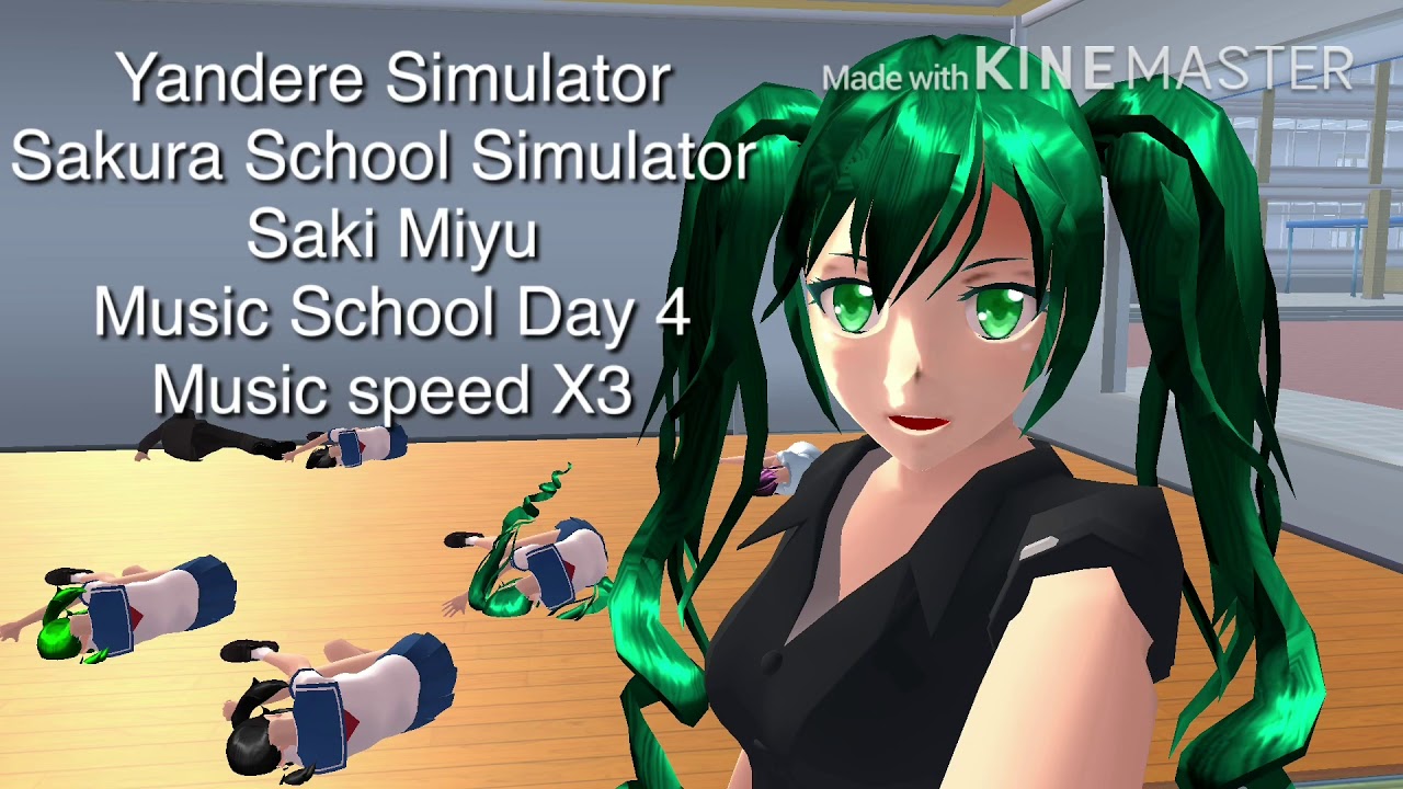 Music Yandere Simulator :School day 4 Music speed X3