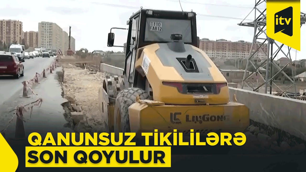 Saray körpüsünün ətrafındakı obyektlər sökülür