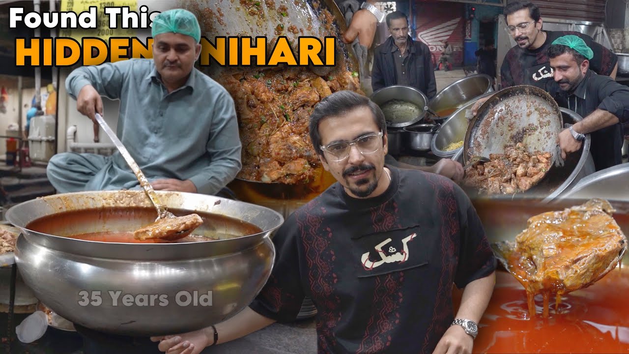 Lahore Ki Best Nihari Jiska Kisi Ko Nahi Pata - Full Night Street Food Tour In Ramadan, Pakistan