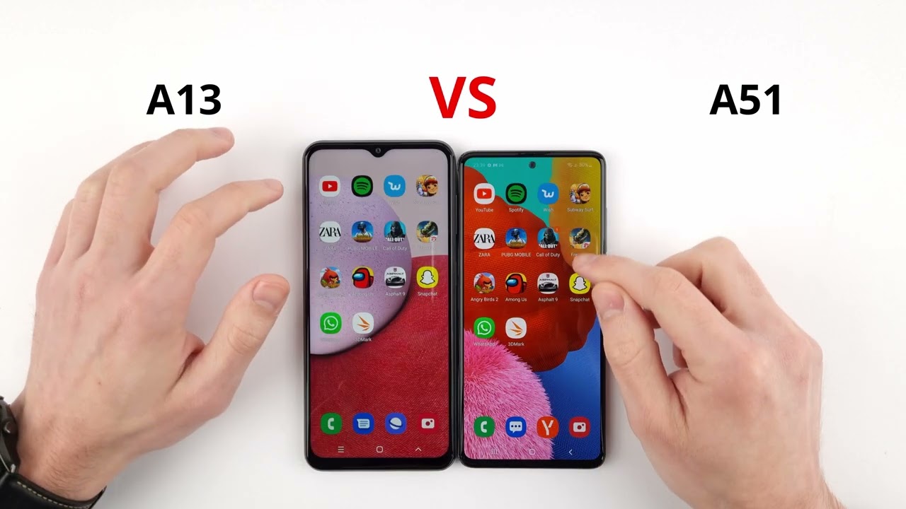 SAMSUNG A13 vs A51 | SPEED TEST