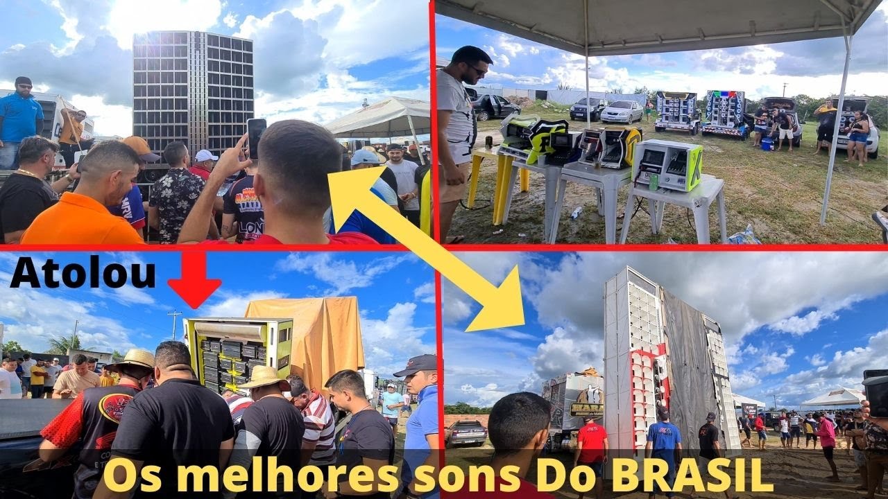 Paredão estranho mostrando a tocada de seus novos graves da SW - Campeonato da morada nova - CE