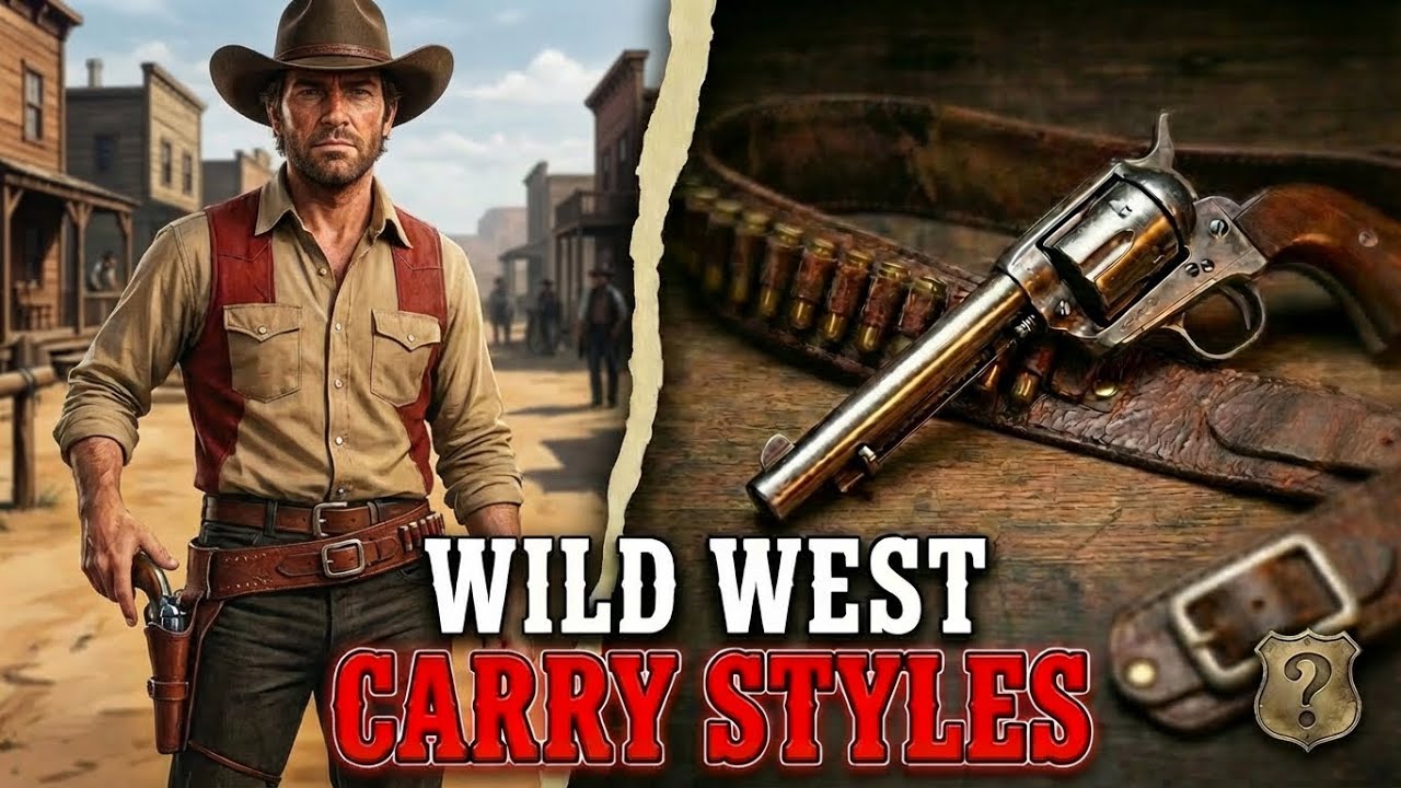 15 Ways Cowboys Actually Carried Guns In The Wild West