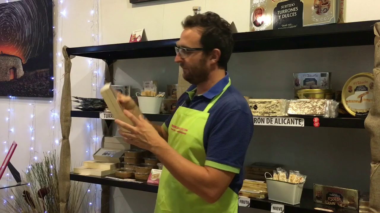 Turrón blando de Jijona artesano en distintos formatos (madera, barra o torta...)
