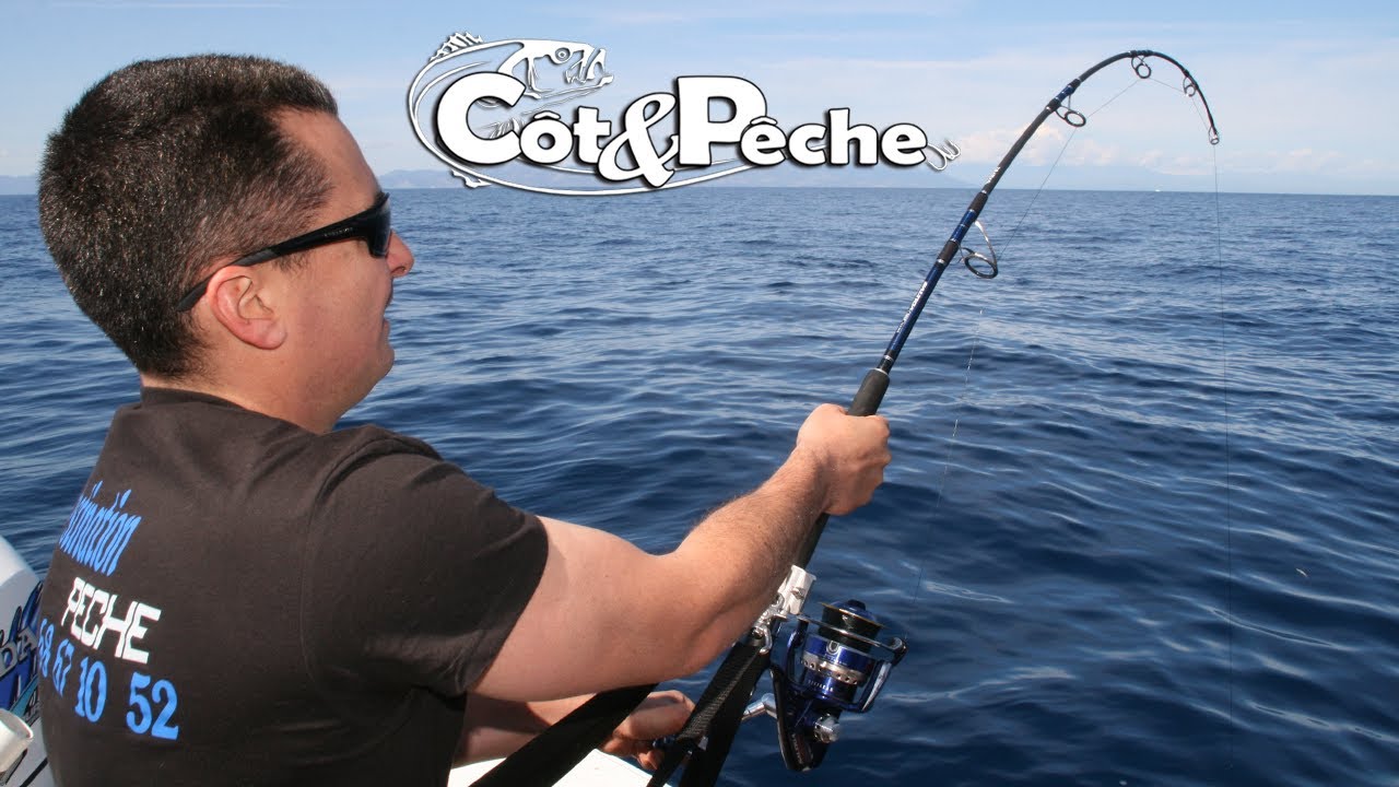 Pêche du thon au broumé en dérive