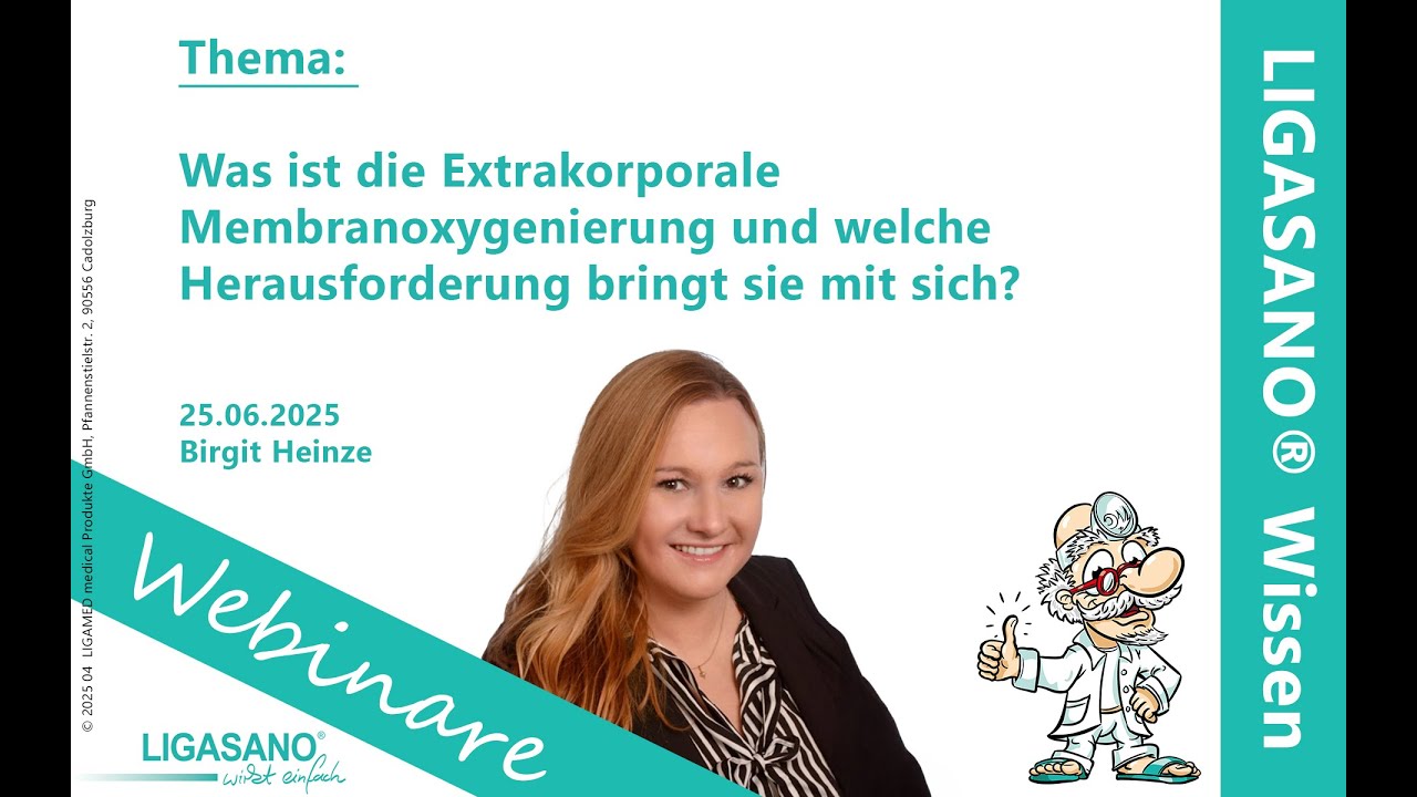 Was ist die Extrakorporale Membranoxygenierung und welche Herausforderung bringt sie mit sich?