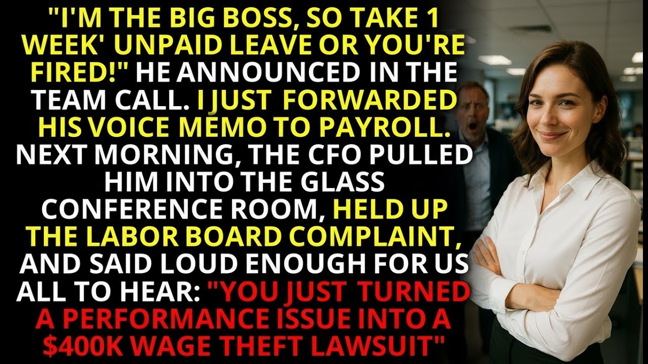 I Recorded My Boss's Threat and Triggered a $400K Labor Board Lawsuit
