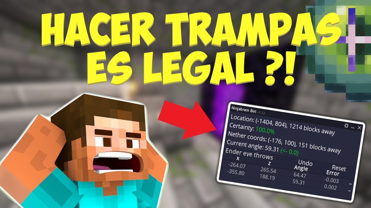 Cómo encontrar el Stronghold con Ninjabrain Bot Calculadora en MCSR Ranked | Speedruns de Minecraft
