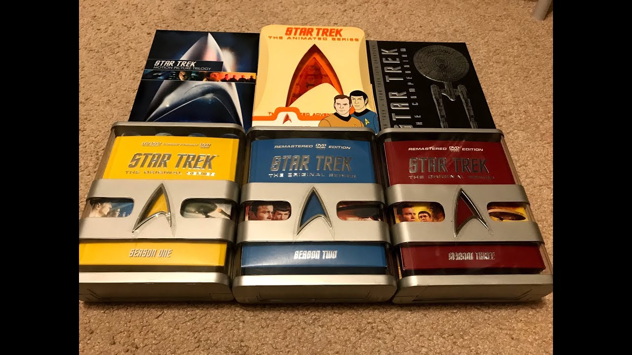 Unintentional ASMR: I Show You My Star Trek DVD Box Sets