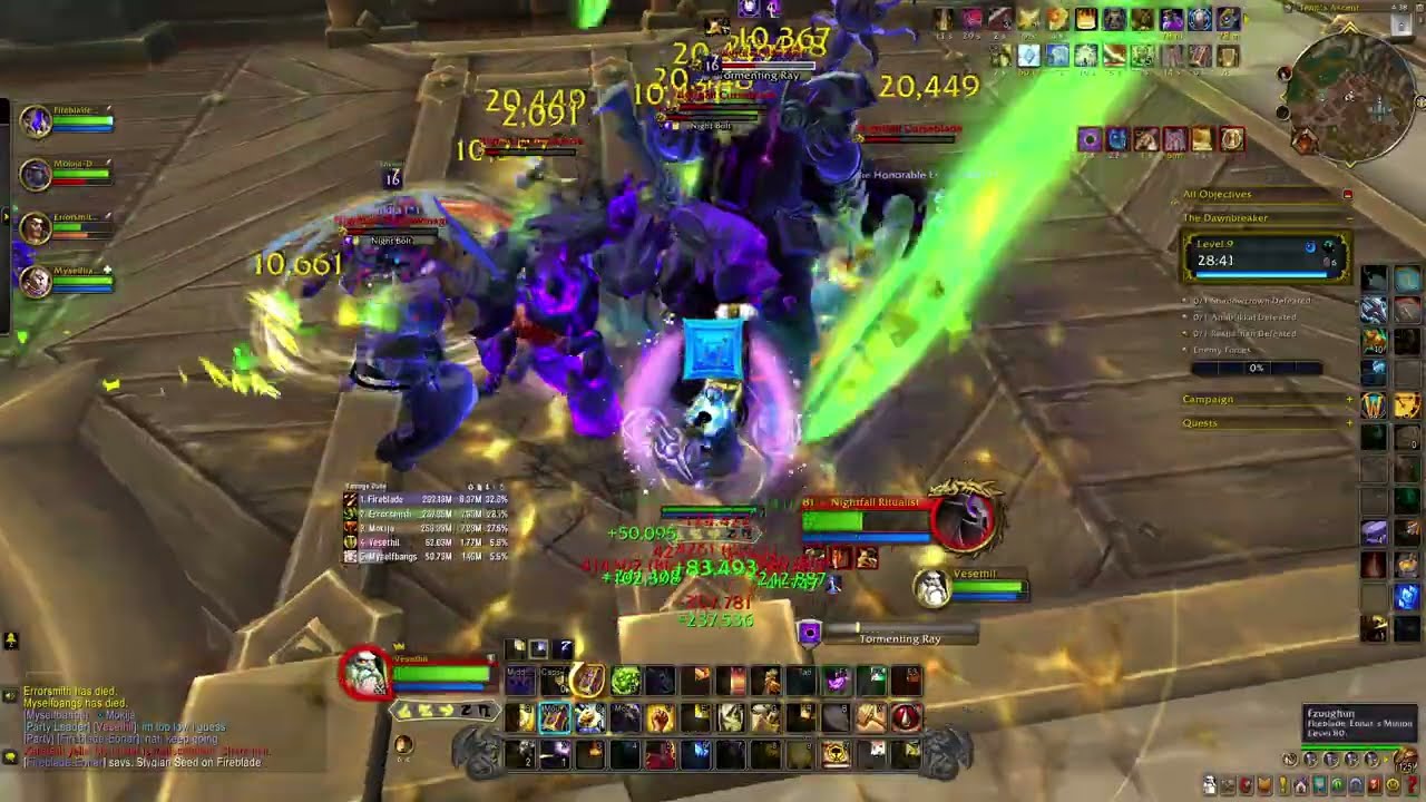 Dawnbreaker +9 Pala Tank gameplay