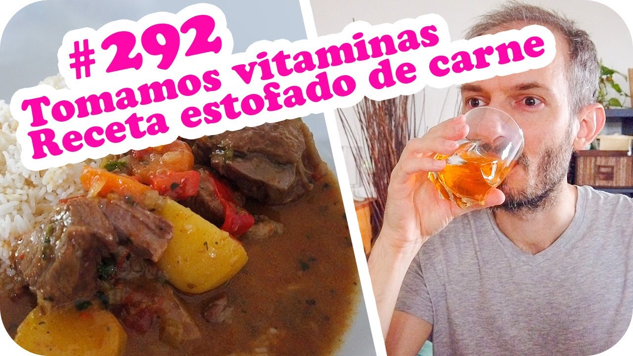 🥗 Tomamos vitaminas, Receta estofado de carne 🥗 ~ Mandarina con Mate