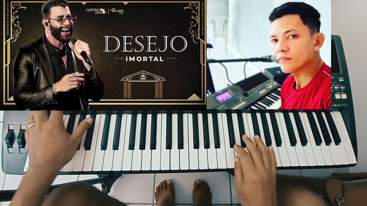 DESEJO IMORTAL. PASSO A PASSO NO TECLADO