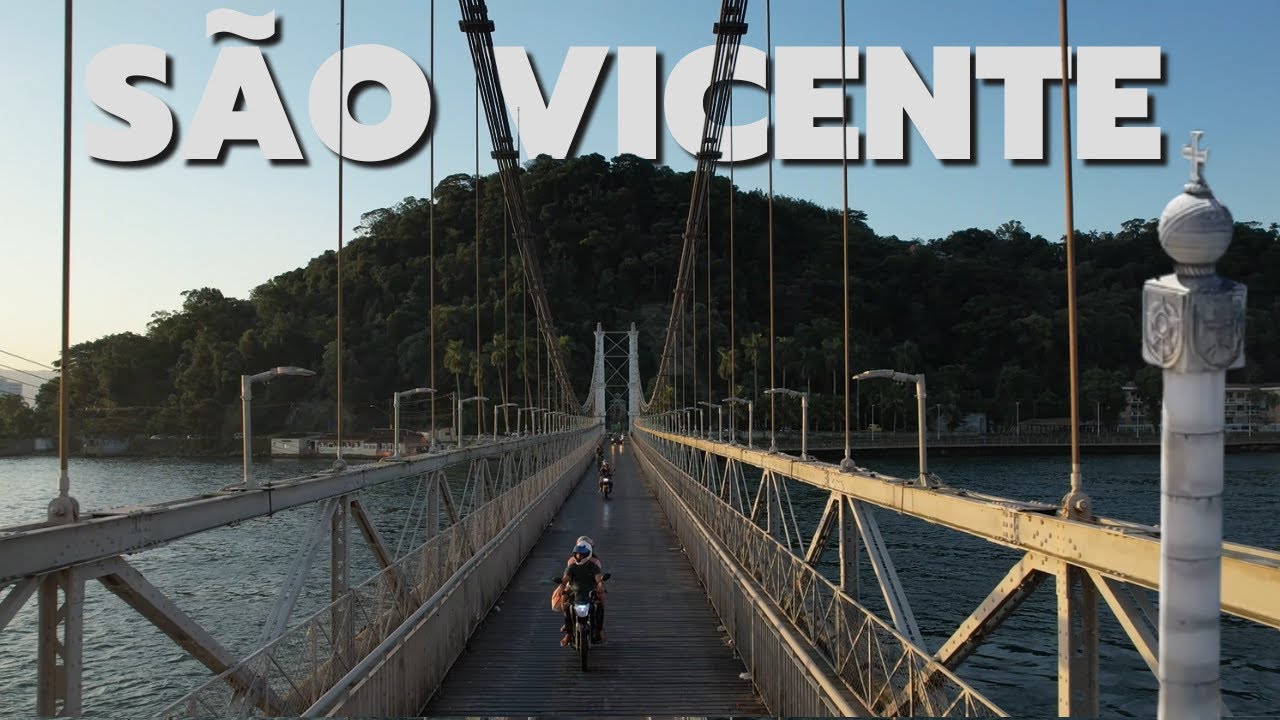 SÃO VICENTE - A PRIMEIRA CIDADE do BRASIL 🇧🇷 4K ULTRA HD
