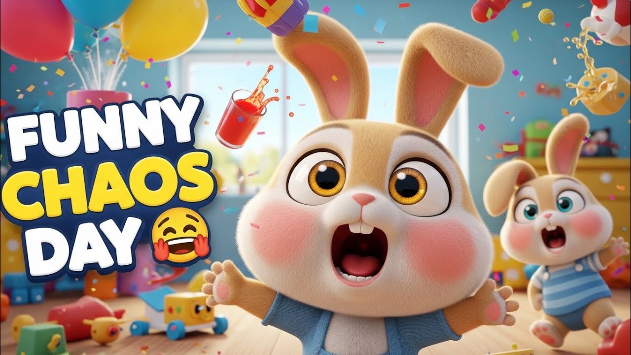 🐰😂 Ruby & Rosie’s FUNNY CHAOS DAY | Kids Cartoon Comedy