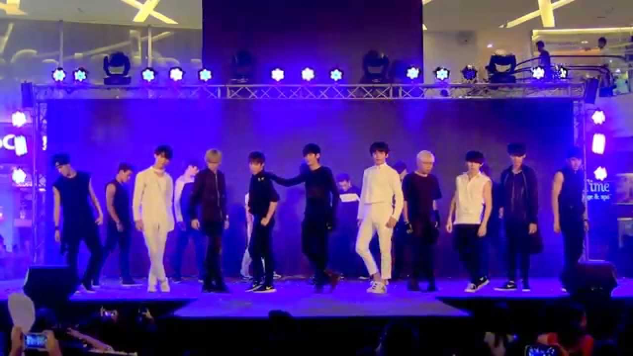 150920 MILLENIUM BOY cover SUPER JUNIOR & AMILIO cover SUPER MOON @Esplanade #2 (Big Final)