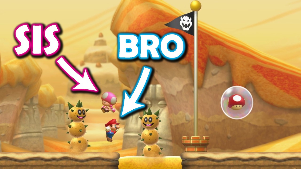 Lots of Close Ones in This Episode... New Super Mario Bros U Deluxe First Playthrough (World 2)