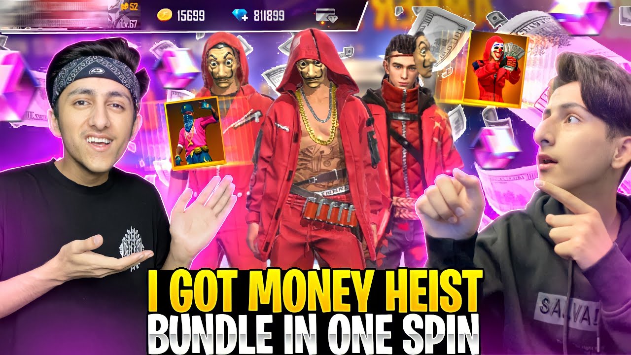 Money Heist Royal Is Back One Spin Trick 😍💎 Buying 10,000 Diamond In Subscriber Id - Free Fire