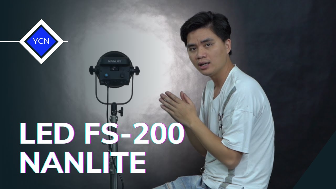 Đ&egrave;n led Nanlite FS-200 Daylight spotlight mua ở đ&acirc;u