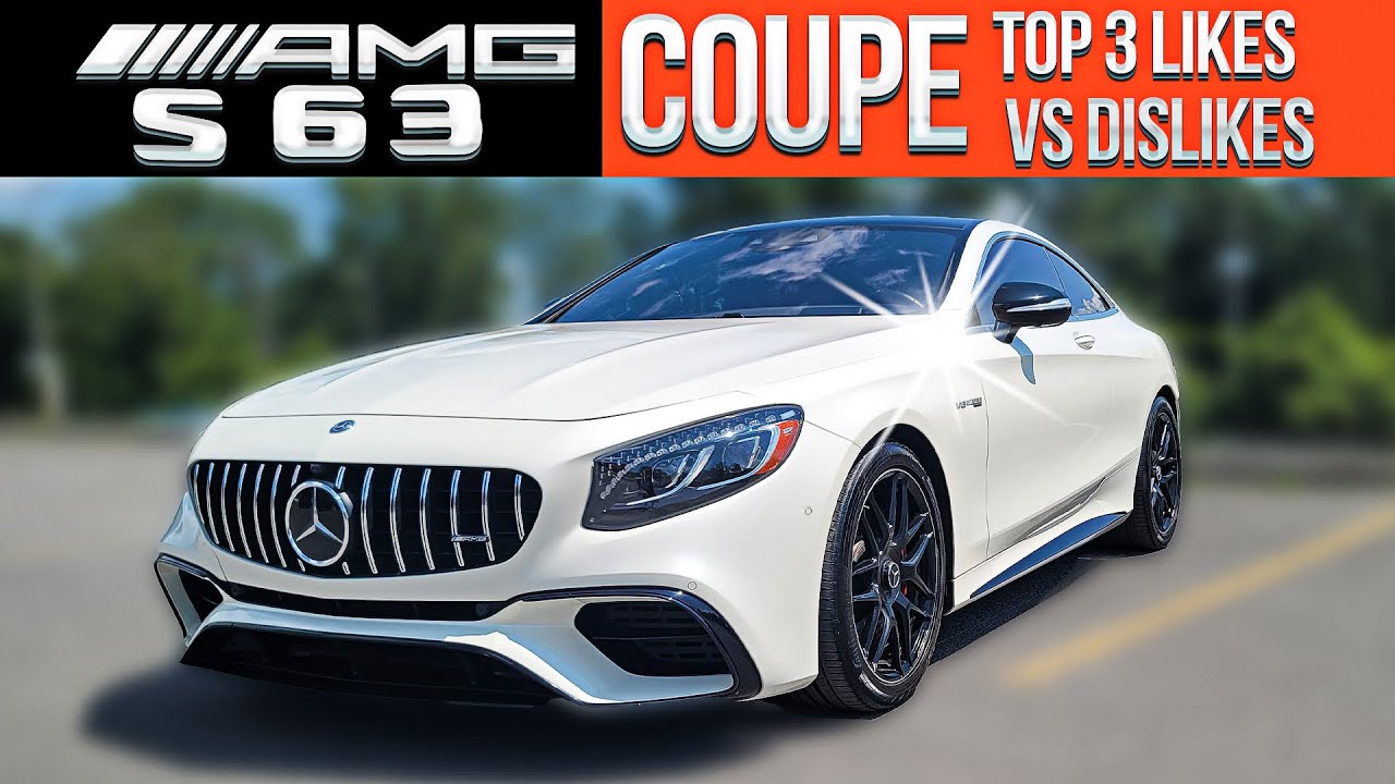 Три главных плюса и минуса купе AMG S63