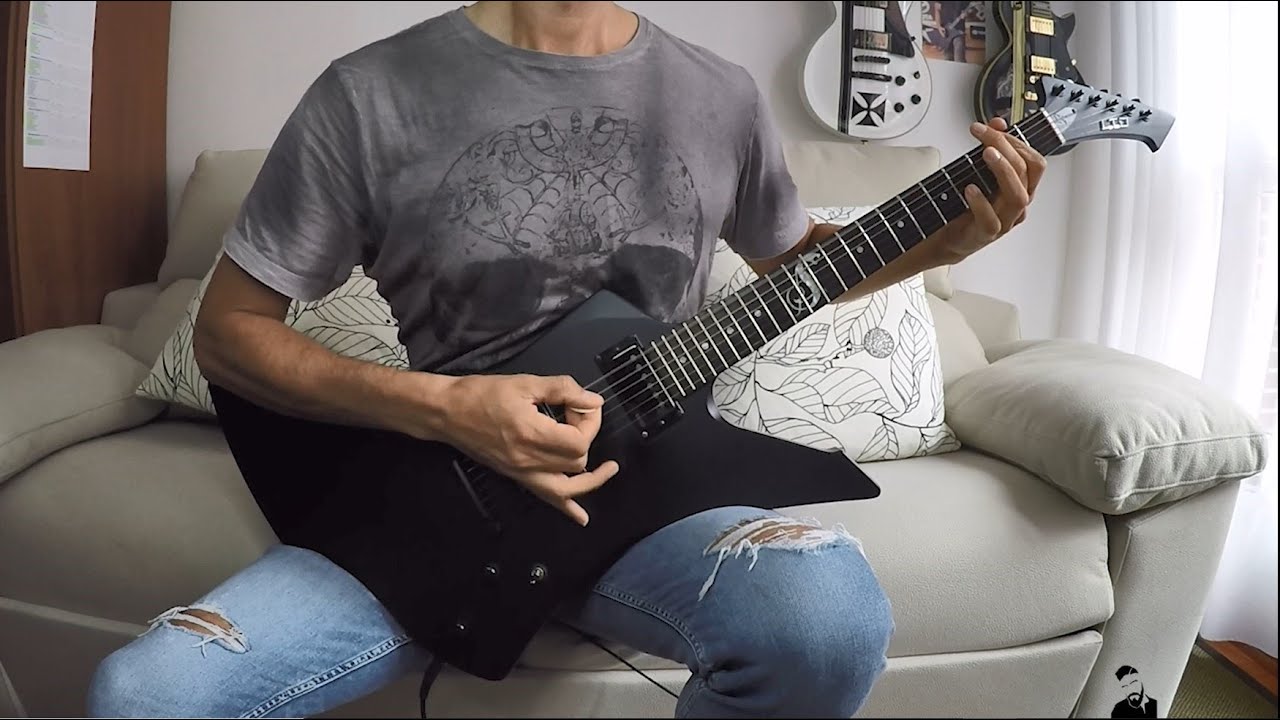 Lords of Summer - MetallicA rhythm guitar cover (How to play James Hetfield part)
