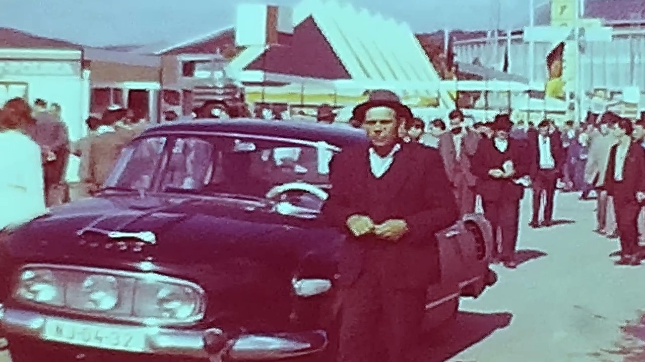 1961 Motokov fair in Brno (8mm footage)