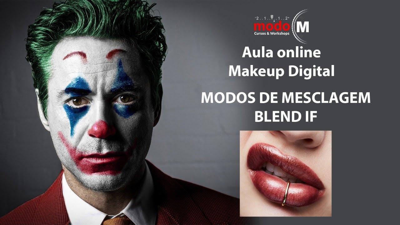 Make up Coringa - aula online