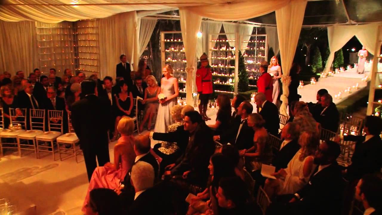 Yolanda and David Foster Wedding
