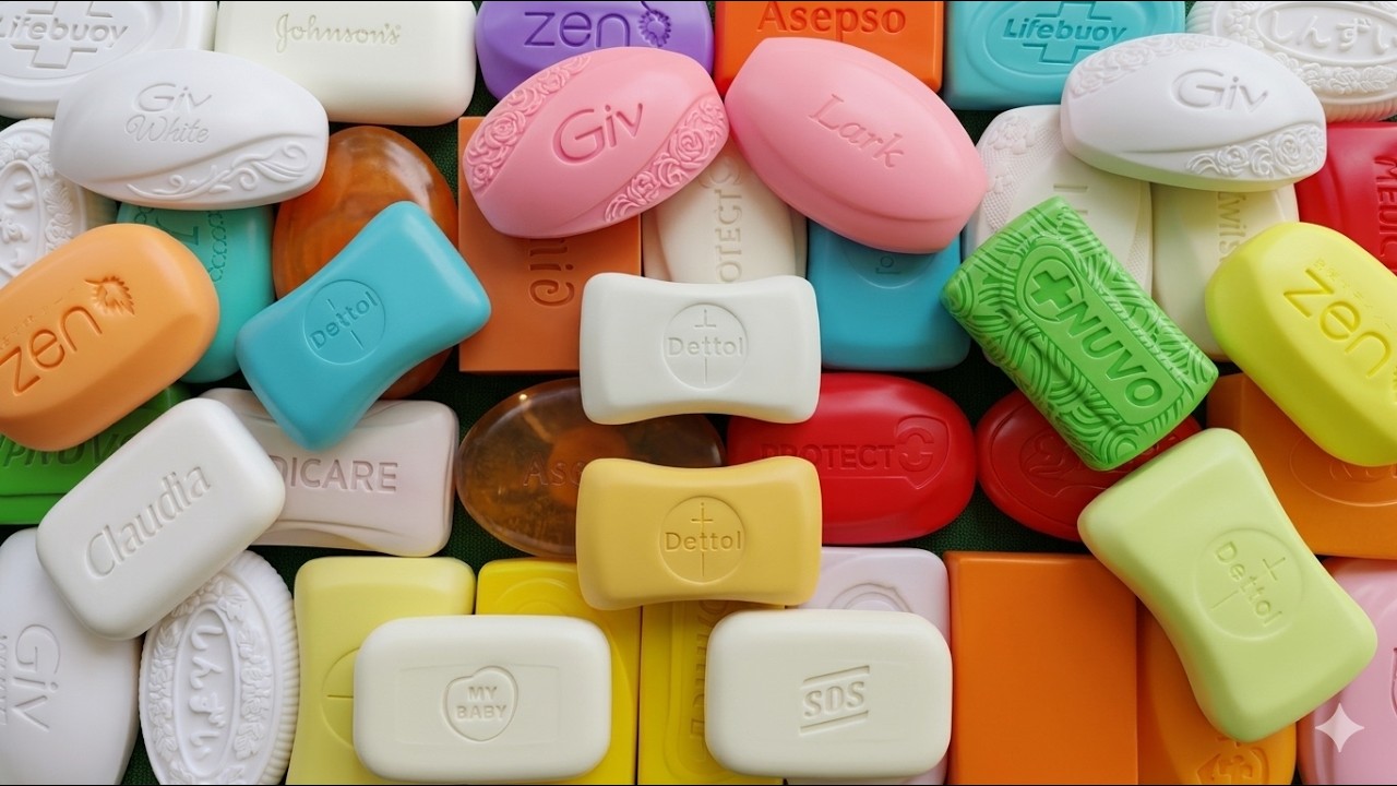 Which Soap is Actually Worth It? | SATISFYING SOAP SLICES & CRUNCHES (No Talking)