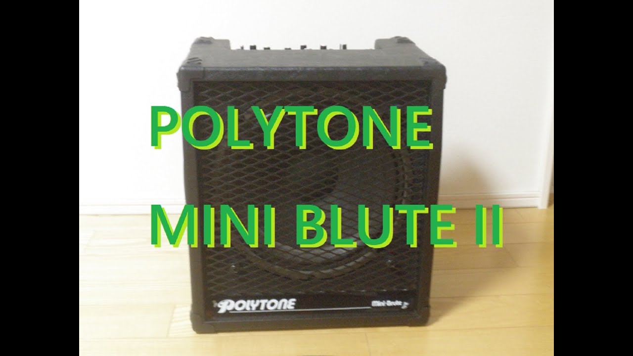 POLYTONE MINI BLUTE II (2) 試奏レビュー。ポリトーン ミニブルート 2。説明欄にて取扱説明書あり