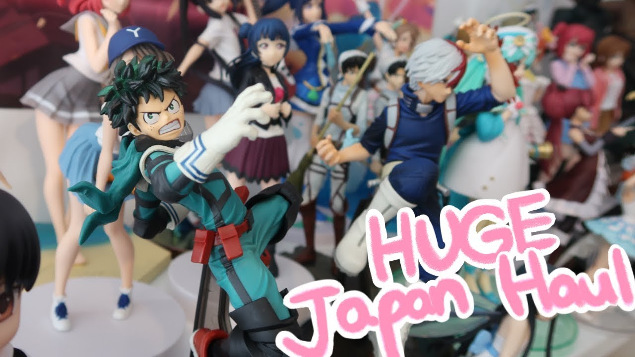 HUGE JAPAN HAUL (50+ ANIME FIGURES, POKEMON, & MORE)