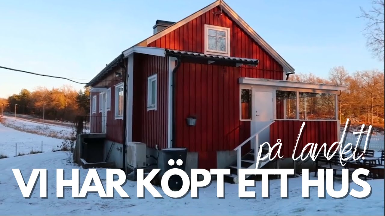 HUSRENOVERING #1 - EMPTY HOUSE TOUR och planer i huset P&Aring; LANDET