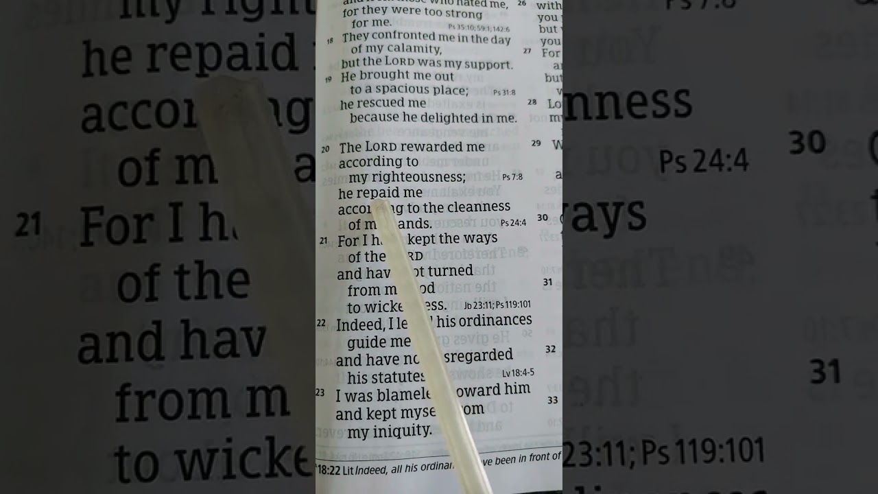 Psalms 17 onwards 27 chapter 
