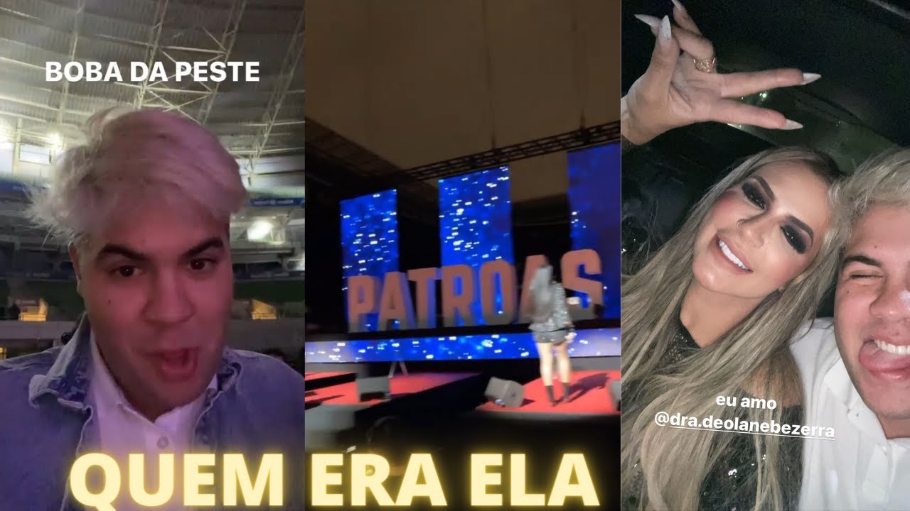 ÁLVARO VAI A FESTA DAS PATROAS (MAIARA, MARAÍSA E MARÍLIA MENDONÇA)