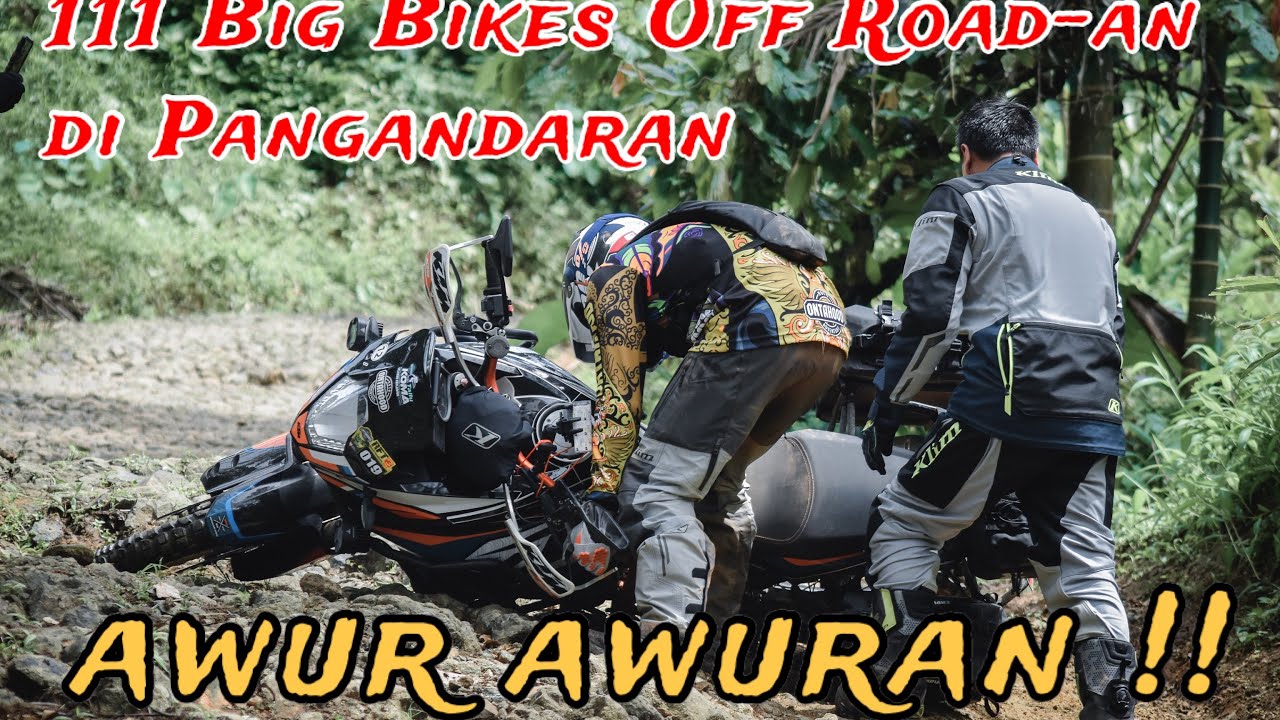 Ratusan big bikes off road di Pangandaran &hellip; RFT3 Edankeun !!